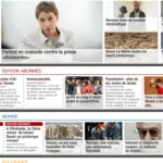 Libération sur iPad