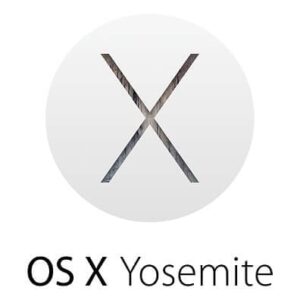 Logo MAC OSX Yosemite (source: apple.fr)