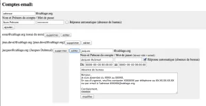 management - autoresponder