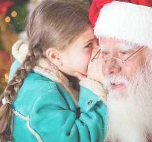 Pere Noel et enfant