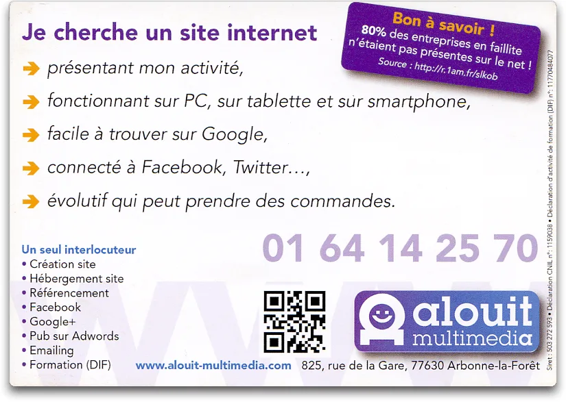 Création et référencement site internet