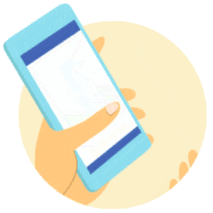 Smartphone secoué