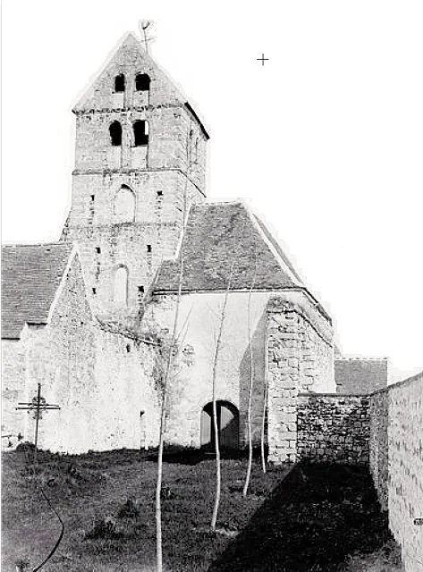 Eglise Arbonne-la-Foret vue Sud