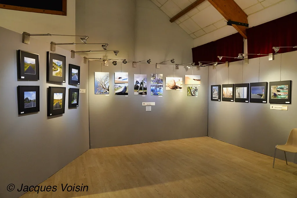 Photos des stands de l'expo photo de Samois