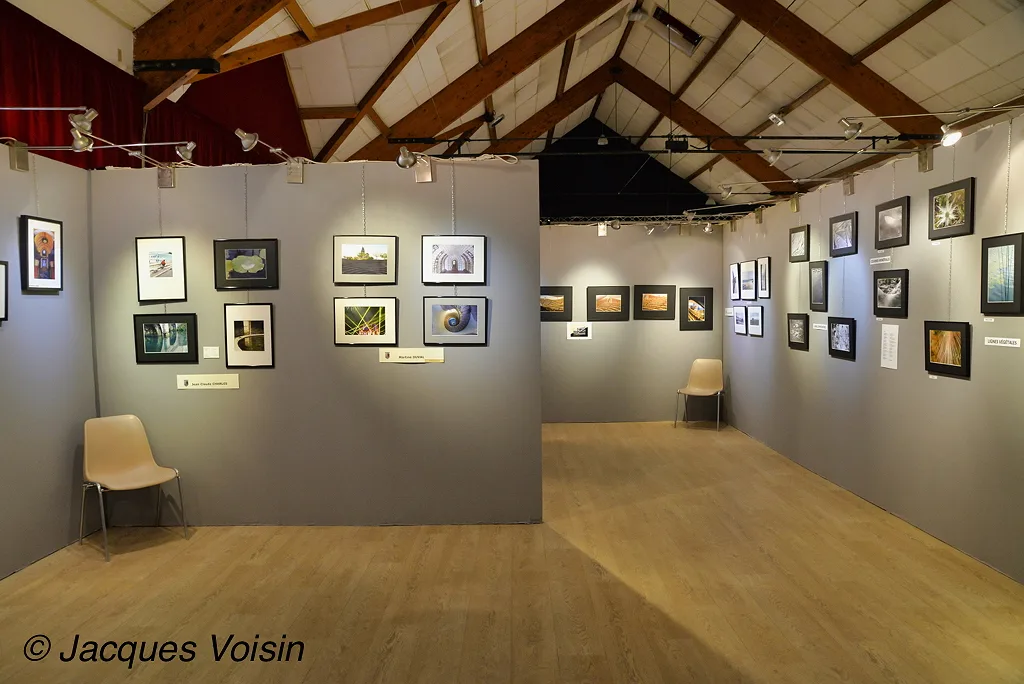 Photos des stands de l'expo photo de Samois