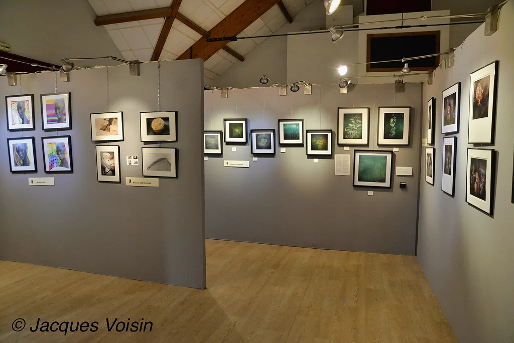 Photos des stands de l'expo photo de Samois