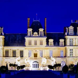 Chateau de Fontainebleau (la nuit)
