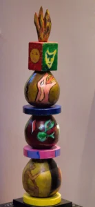 Quelques oeuvres de Vincent Mulet à la Prison de Fontainebleau