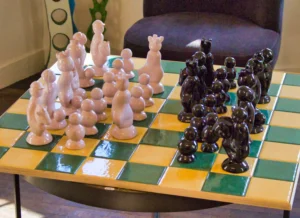 Quelques oeuvres de Vincent Mulet à la Prison de Fontainebleau