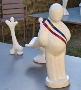 Quelques oeuvres de Vincent Mulet à la Prison de Fontainebleau