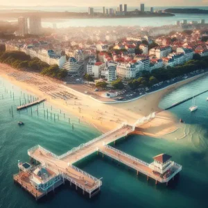 Arcachon - Baie et ville (image de synthèse)
