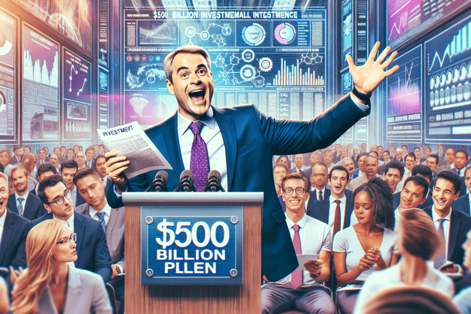 découvrez le projet ambitieux de donald trump, qui prévoit un investissement d'au moins 500 milliards de dollars américains dans le domaine de l'intelligence artificielle. explorez les implications de cette initiative pour l'économie et l'innovation technologique.