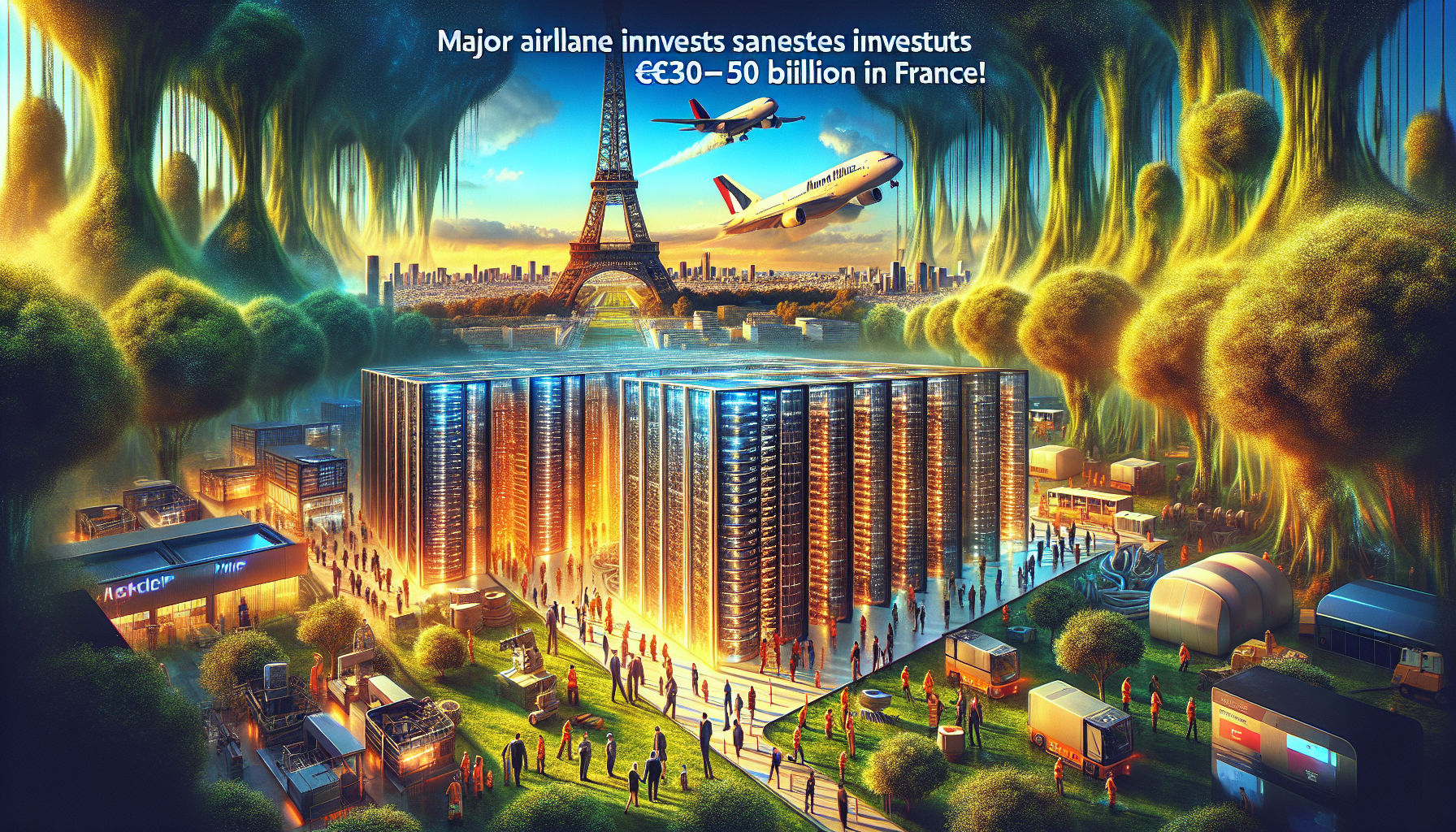 Les Émirats annoncent un investissement colossal de 30 à 50 milliards d’euros pour bâtir un immense data center en France, propulsant l’intelligence artificielle vers de nouveaux horizons.