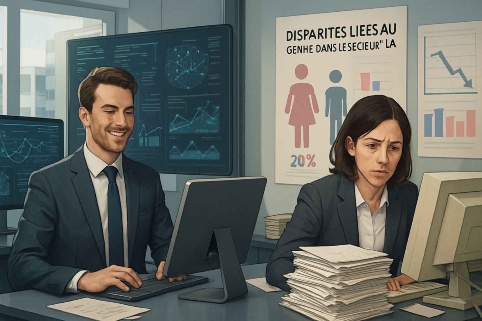 Inégalités entre hommes et femmes face à l’intelligence artificielle : une analyse des disparités