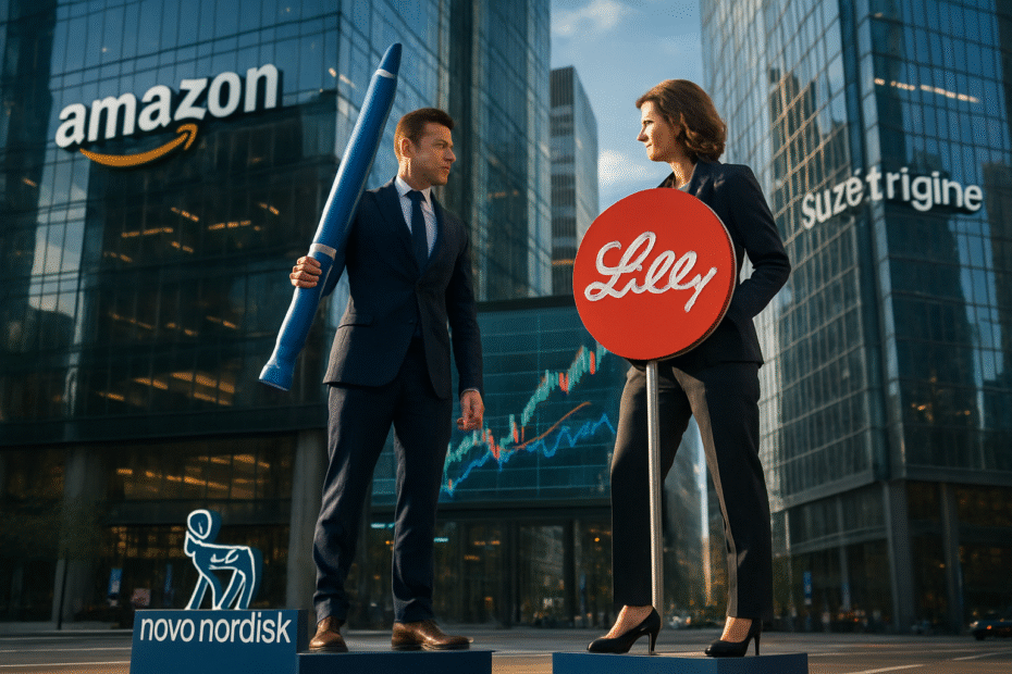 découvrez les dernières nouvelles internationales avec un focus sur les géants amazon et suzetrigine qui font la une. plongez dans la rivalité croissante entre novo nordisk et lilly, deux leaders du secteur pharmaceutique.
