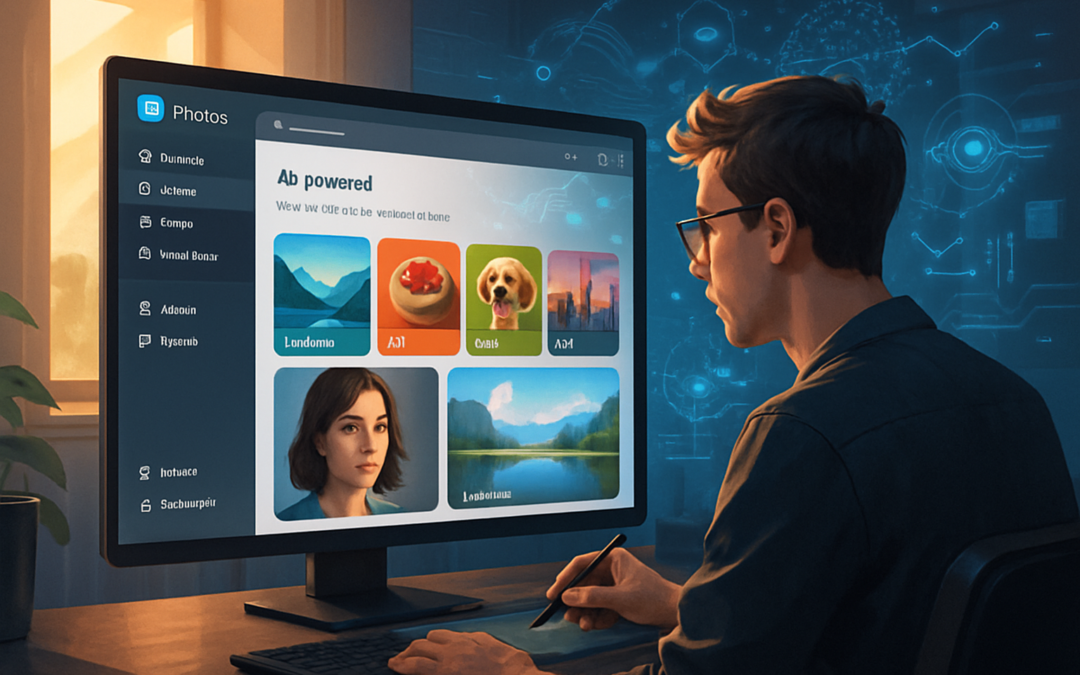 Microsoft améliore Windows Photos avec des fonctionnalités innovantes basées sur l’IA