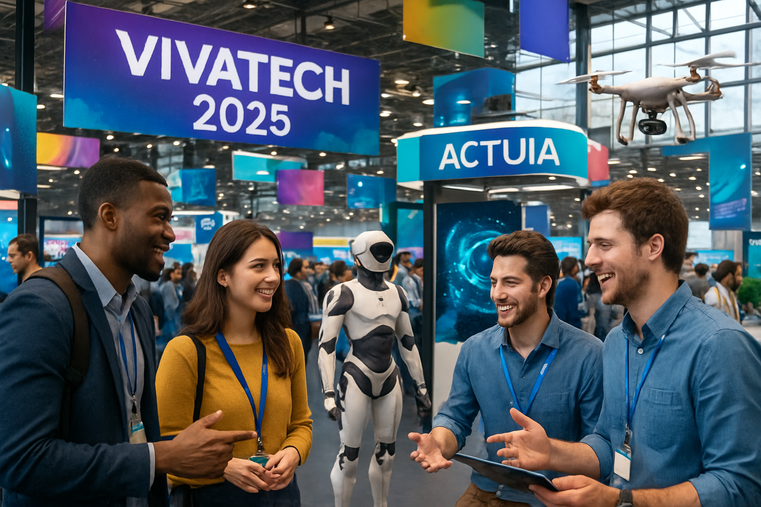 Plongez dans la seconde journée de VivaTech 2025 avec ActuIA