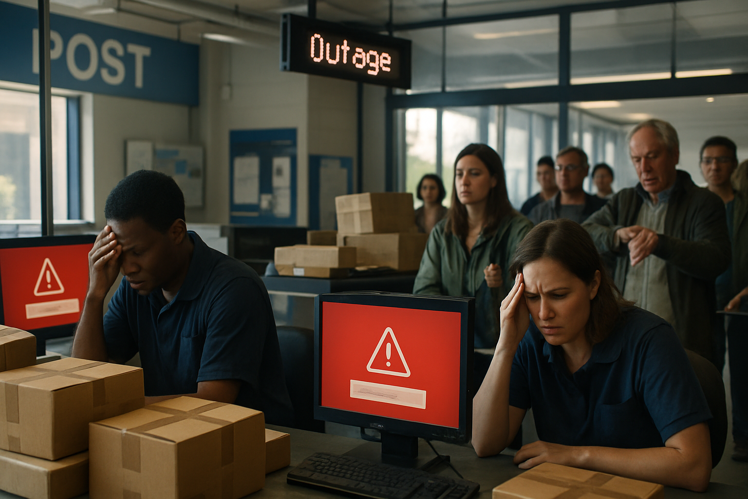 découvrez les détails sur l'interruption informatique qui affecte la poste et les perspectives de rétablissement d'un service normal. quels impacts pour les usagers et quand peuvent-ils s'attendre à un retour à la normale ?