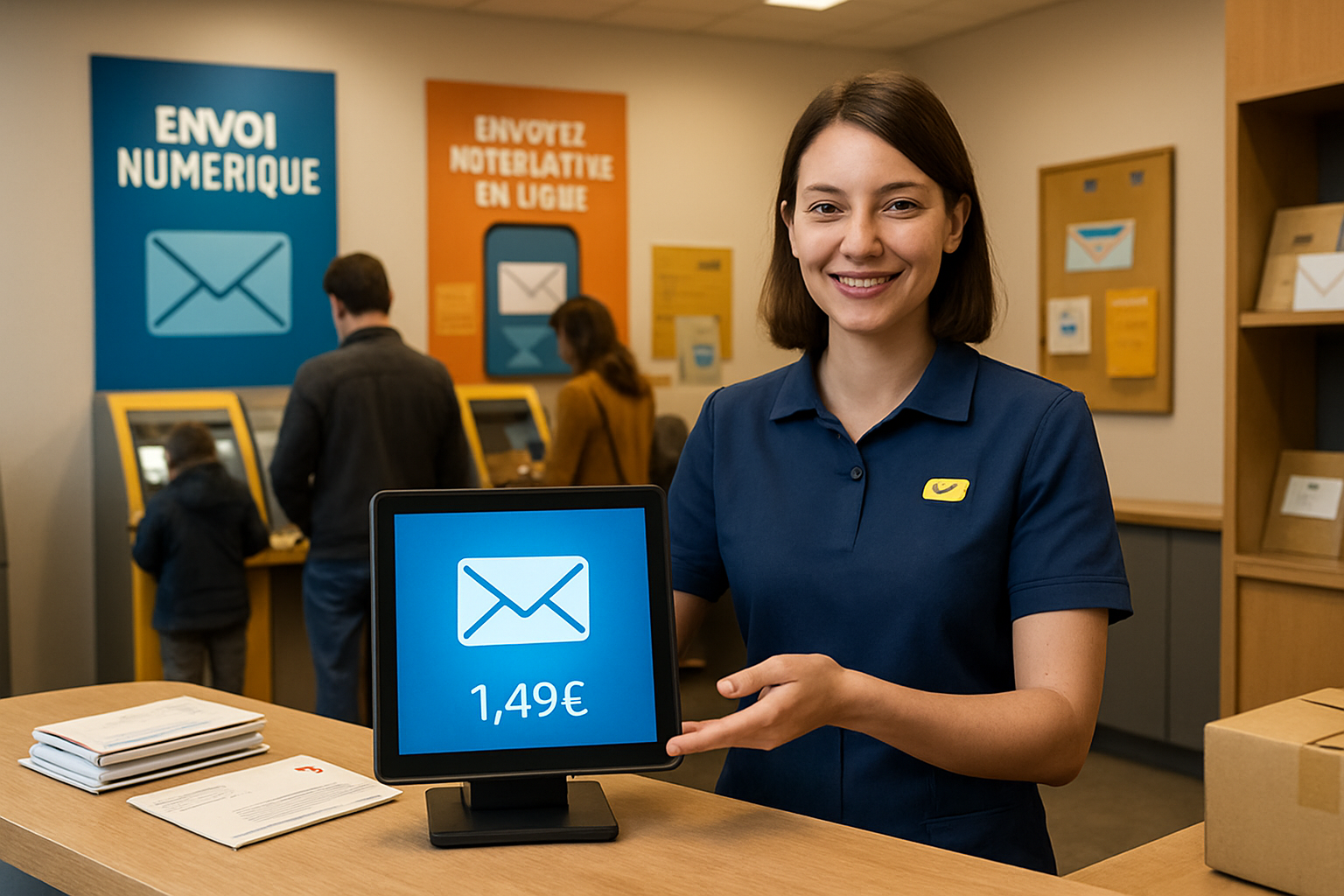 découvrez la nouvelle option de lettre électronique proposée par la poste pour remplacer le timbre rouge, disponible à seulement 1,49 euro. envoyez vos courriers urgents facilement et rapidement en ligne.