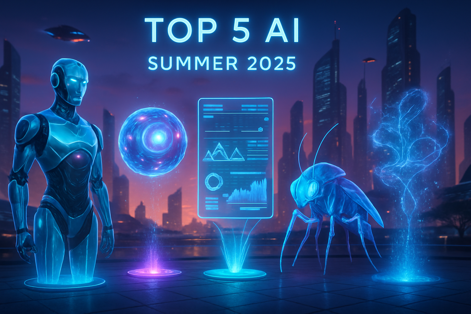 découvrez les 5 meilleures intelligences artificielles de l'été 2025. plongez dans les innovations qui transforment notre quotidien et explorez les technologies émergentes qui redéfinissent l'avenir digital.