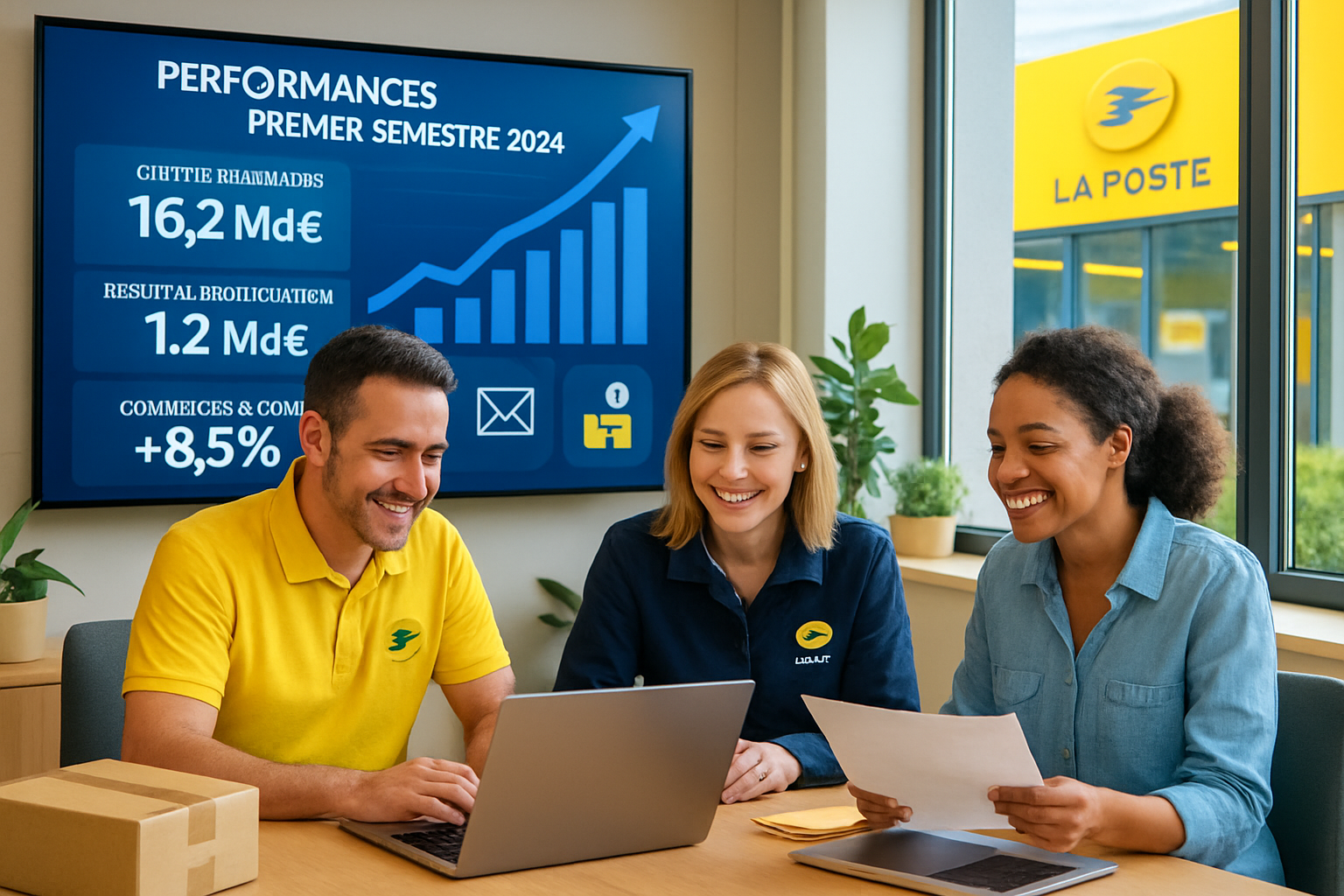 découvrez les résultats financiers et opérationnels du groupe la poste au premier semestre 2024 : croissance, innovations, chiffres clés et perspectives pour le deuxième semestre.