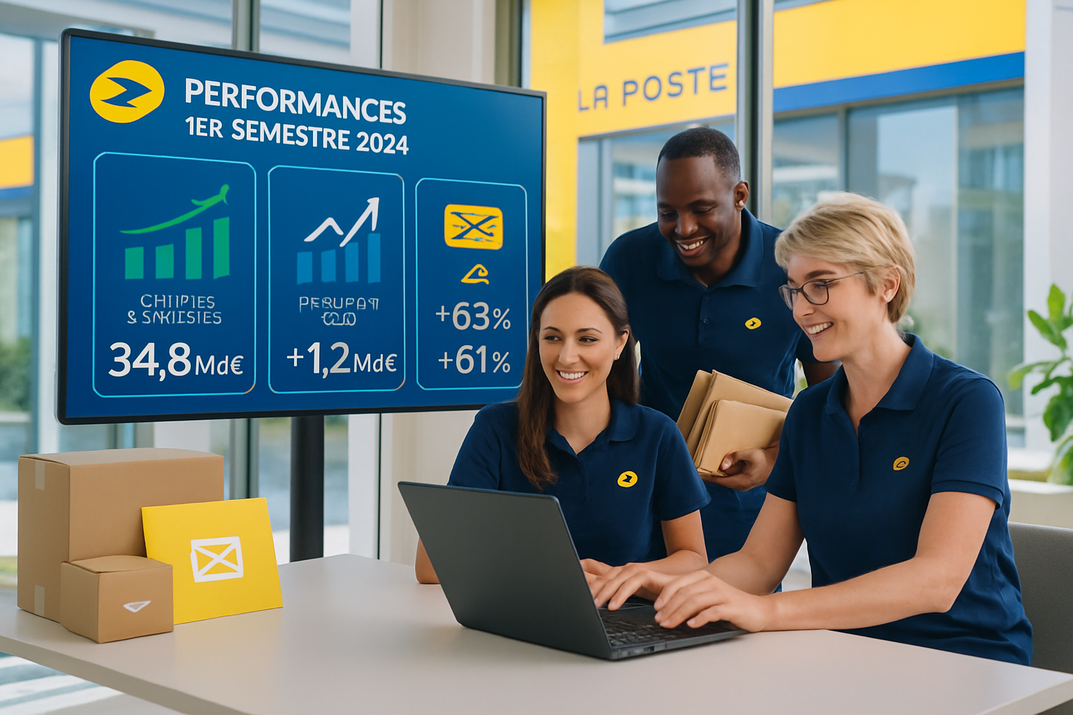 découvrez l’analyse des performances financières et opérationnelles du groupe la poste au premier semestre 2024 : chiffres clés, tendances et perspectives pour l’année.