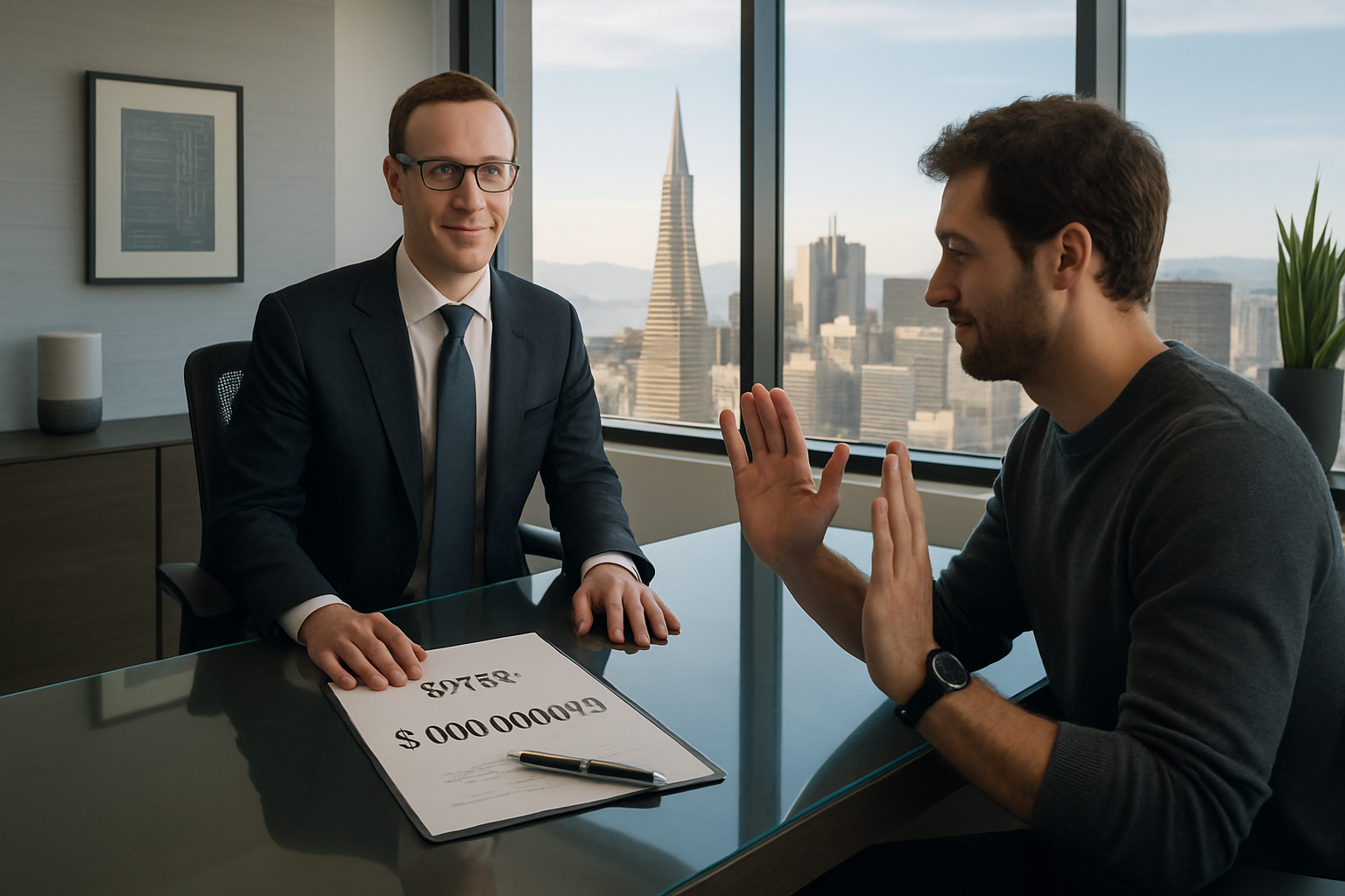 mark zuckerberg tente de recruter un ancien collaborateur dans le domaine de l'intelligence artificielle avec une offre exceptionnelle d'un milliard de dollars, mais ce dernier refuse la proposition. découvrez les enjeux de ce choix et ses répercussions sur la tech.