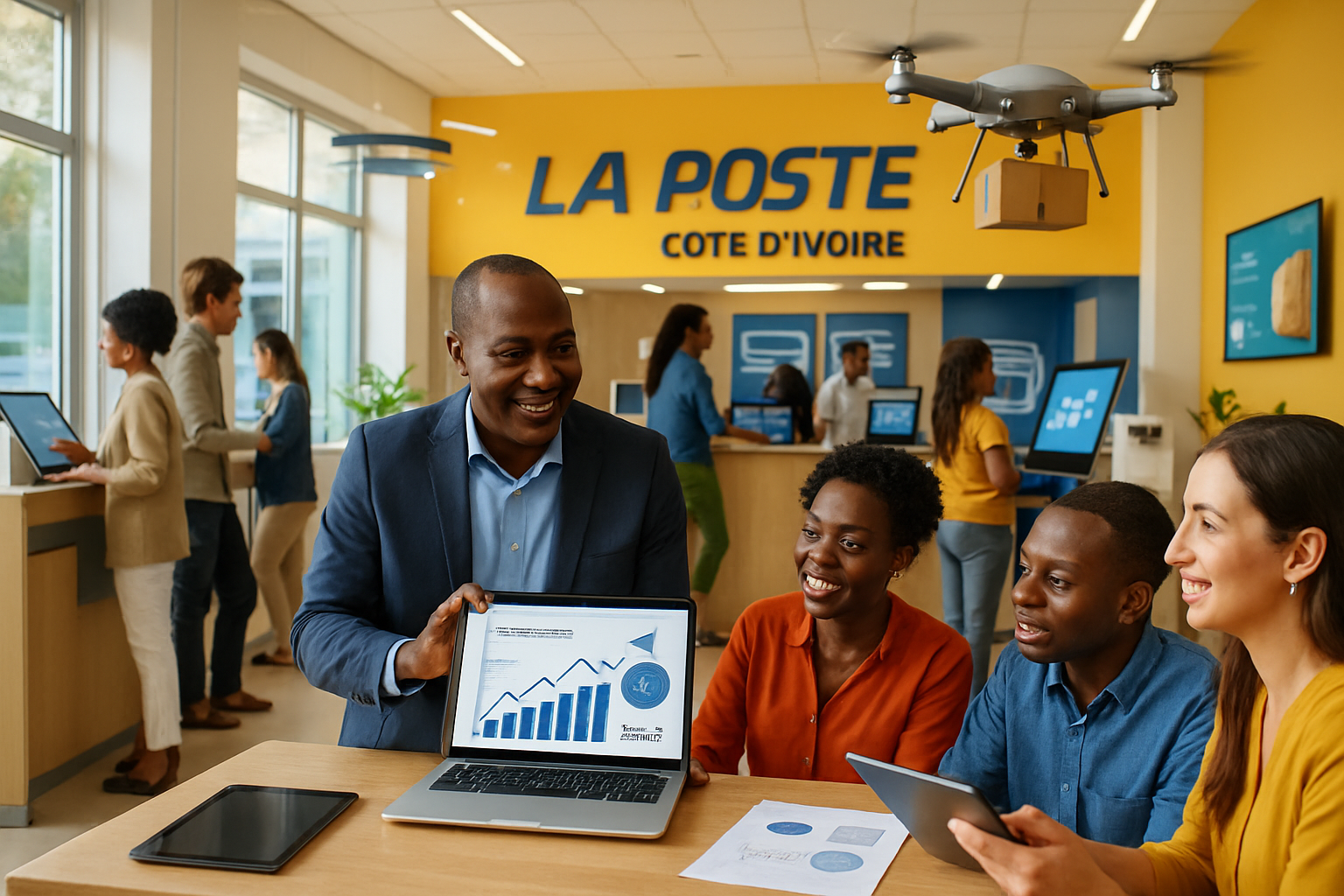 découvrez comment amadou coulibaly met en œuvre des stratégies innovantes de transformation numérique pour moderniser et dynamiser les services postaux en côte d'ivoire.