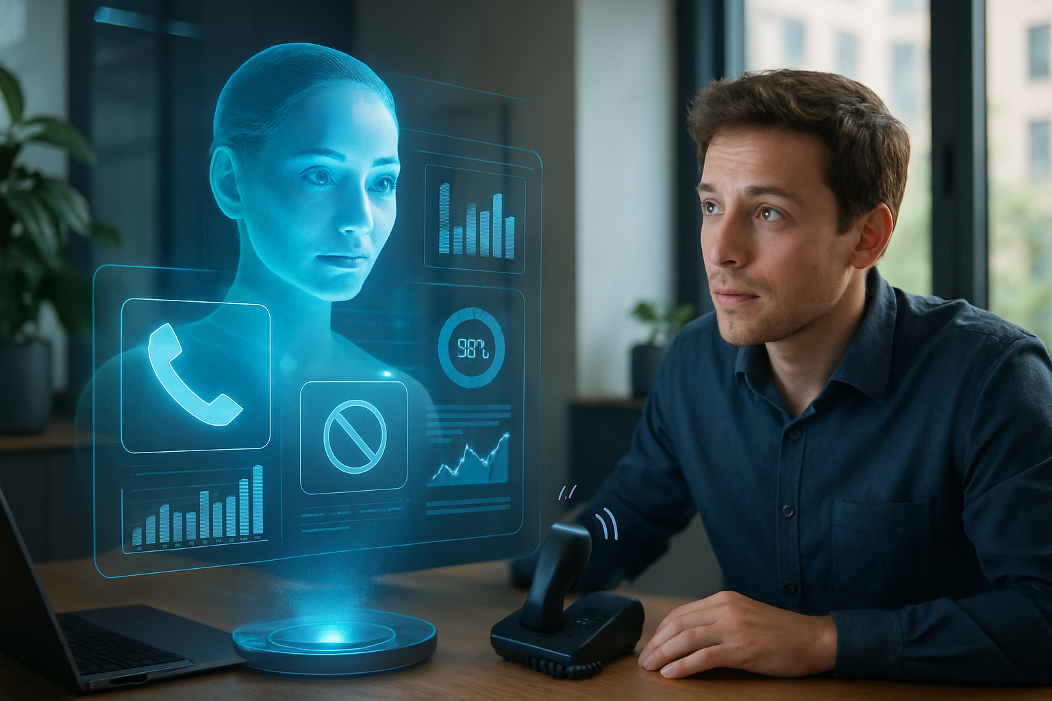 découvrez comment une intelligence artificielle innovante peut gérer vos appels et mettre fin aux démarchages téléphoniques indésirables. protégez votre tranquillité grâce à la technologie.