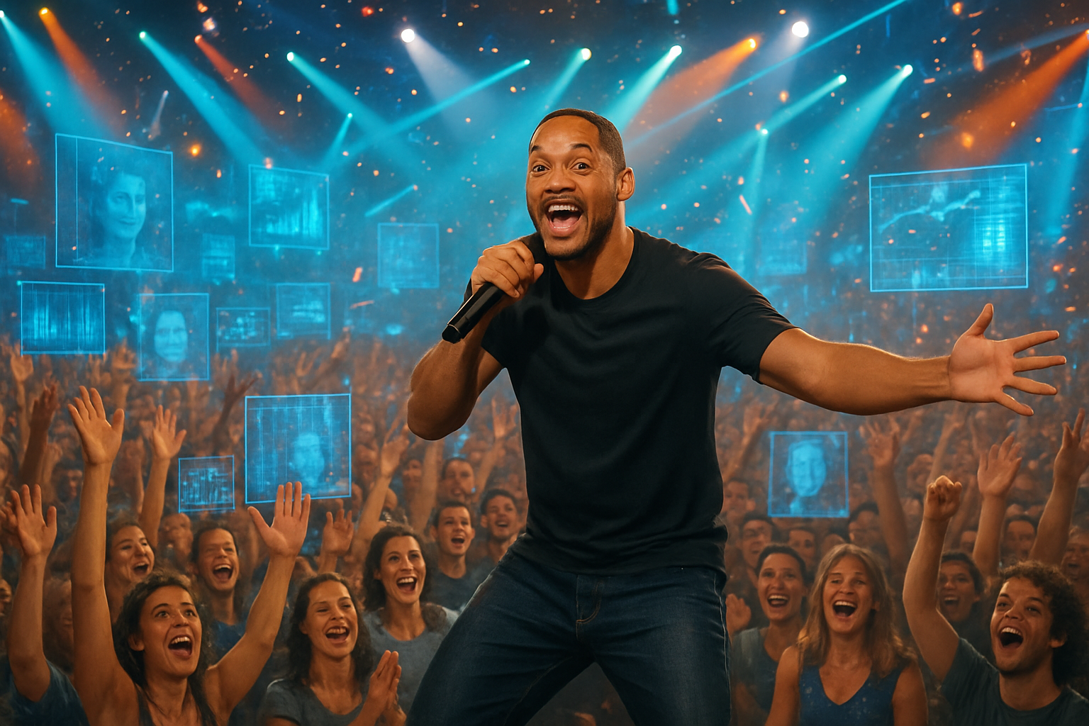découvrez la vérité derrière la rumeur : will smith aurait-il eu recours à l'intelligence artificielle pour remplir virtuellement les sièges de ses concerts ? notre vérification vous éclaire sur cette information surprenante et son origine.