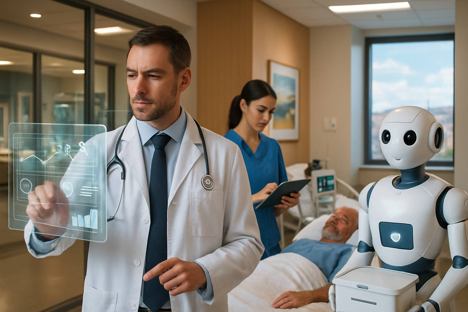Annonce officielle : l’intégration de l’intelligence artificielle dans les soins hospitaliers pour les patients français