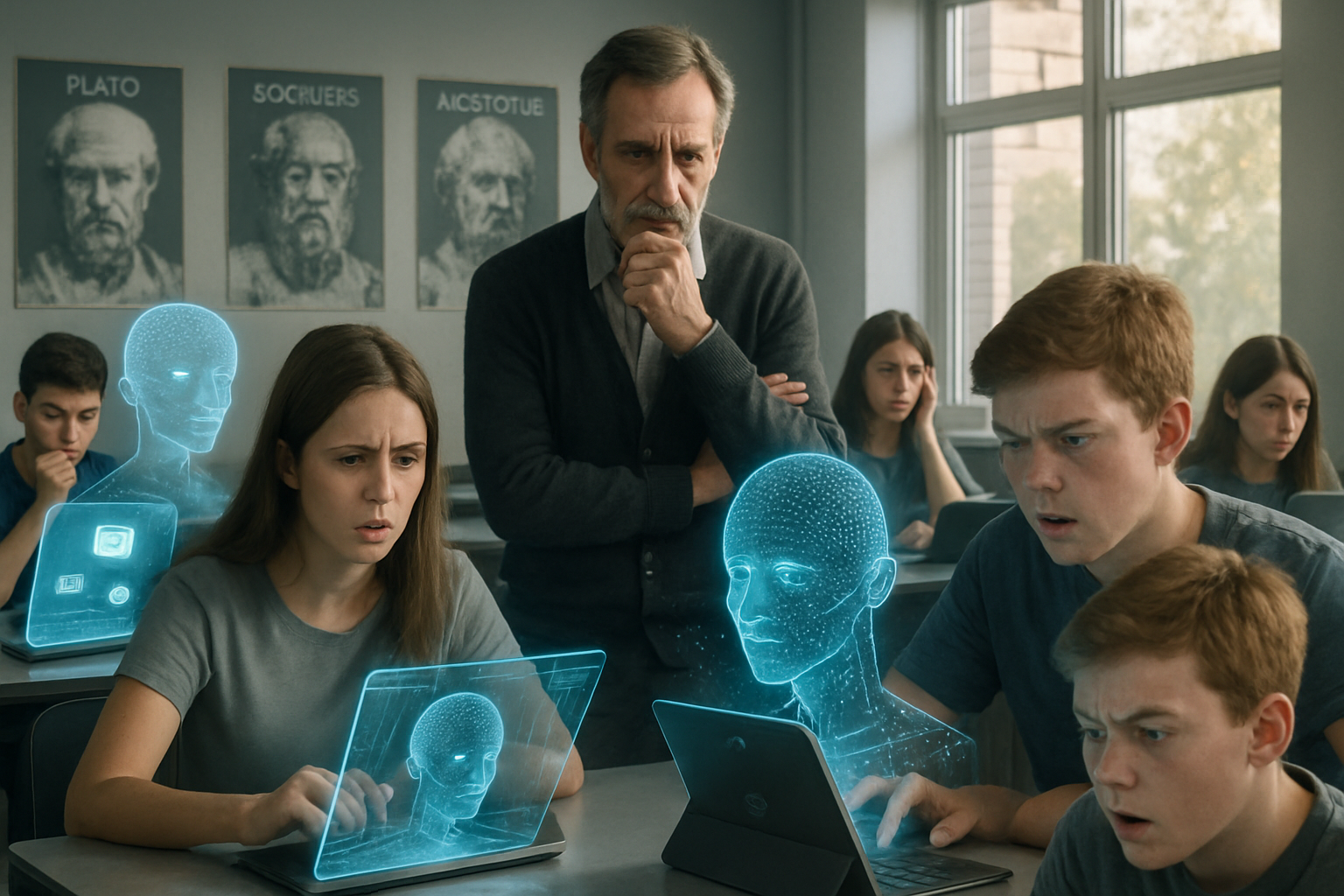 Enseigner la philosophie en 2025 : Comment l’intelligence artificielle pourrait affaiblir plutôt qu’aider les élèves