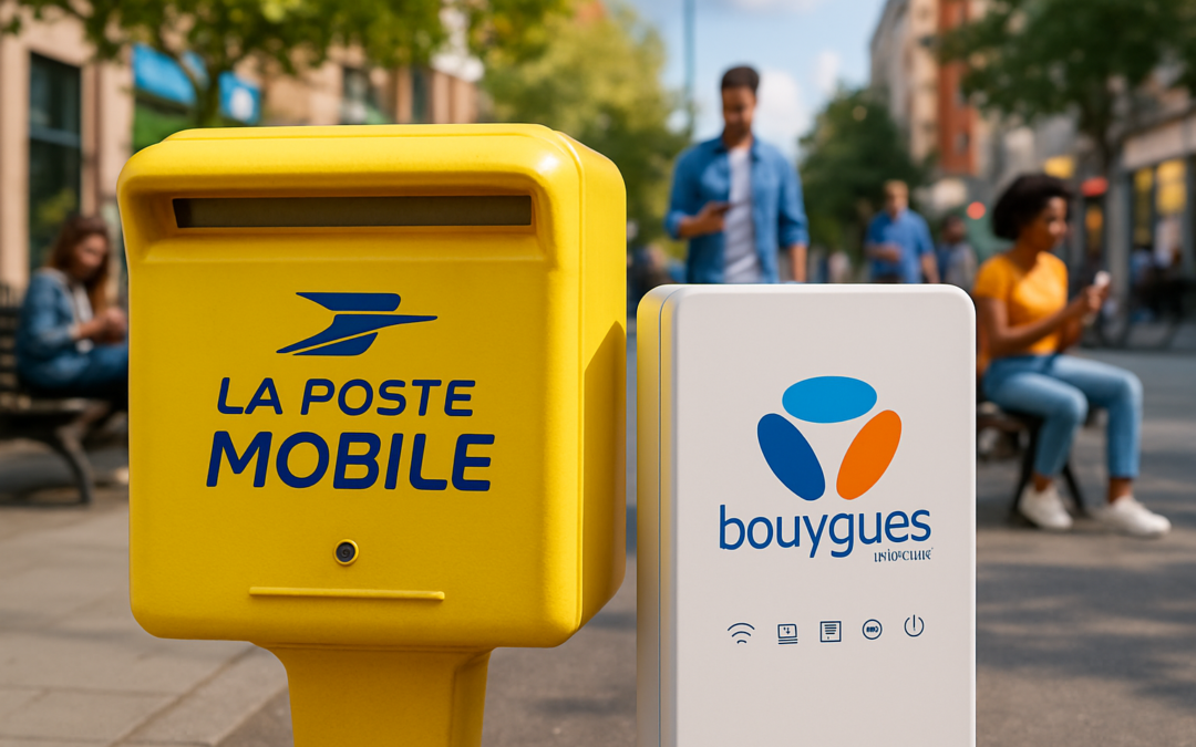 La Poste Mobile s’associe à Bouygues Telecom pour dévoiler de nouvelles offres de box internet