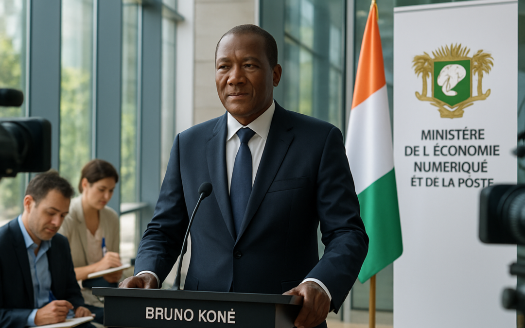 Le Ministère de l’Economie Numérique et de la Poste : Koné Bruno dévoile les motivations derrière la nouvelle appellation