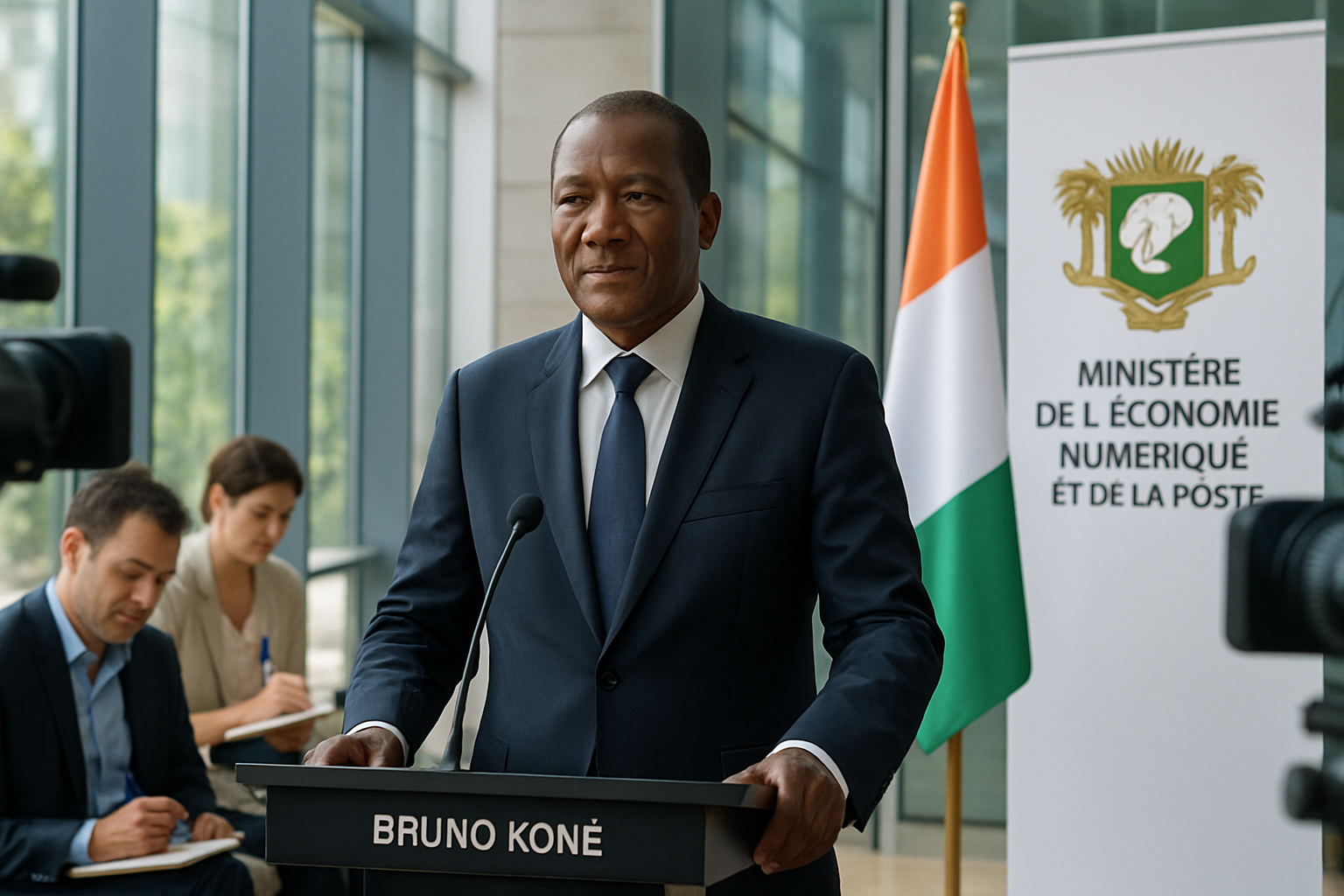 Le Ministère de l’Economie Numérique et de la Poste : Koné Bruno dévoile les motivations derrière la nouvelle appellation