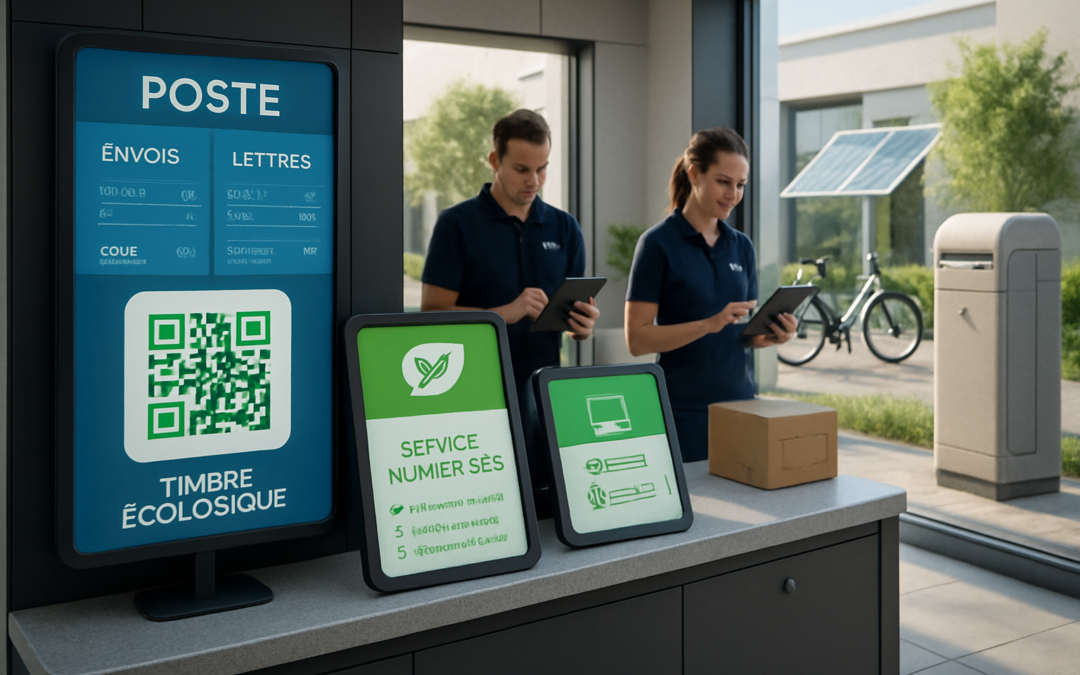 Une nouvelle ère pour La Poste : Fin du timbre rouge et impression délocalisée, vers une numérisation éco-responsable en 2023