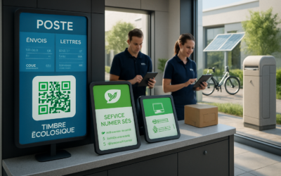 Une nouvelle ère pour La Poste : Fin du timbre rouge et impression délocalisée, vers une numérisation éco-responsable en 2023