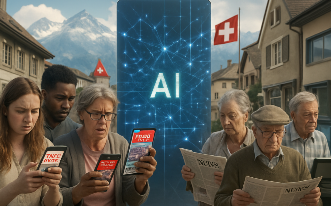 découvrez comment l'essor des médias sociaux et de l'intelligence artificielle aggrave la fracture informationnelle en suisse, en influençant l'accès et la diffusion des informations.