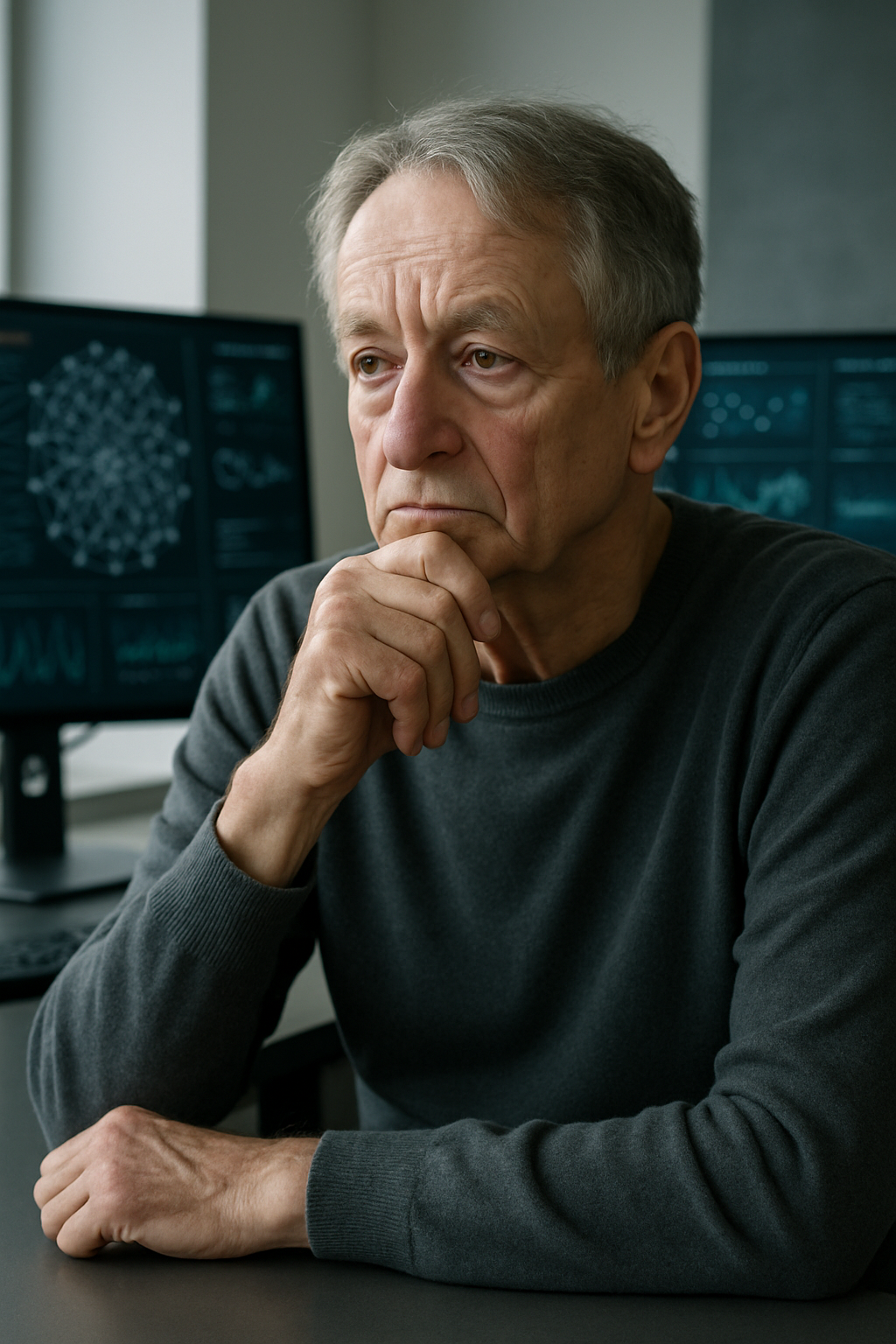 geoffrey hinton, lauréat du prix nobel, met en garde : l'intelligence artificielle ne sera véritablement bénéfique qu'au prix d'une disparition massive d'emplois. découvrez son analyse et les enjeux à venir.