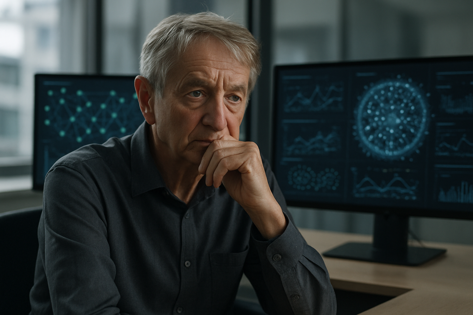 geoffrey hinton, lauréat du prix nobel, met en garde : l'intelligence artificielle ne sera vraiment bénéfique qu'au prix d'une perte massive d'emplois, soulevant des enjeux majeurs pour l'avenir du travail.