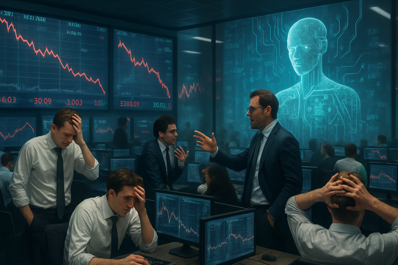 Intelligence artificielle : Sommes-nous au seuil d’un krach boursier imminent dès cette semaine ?