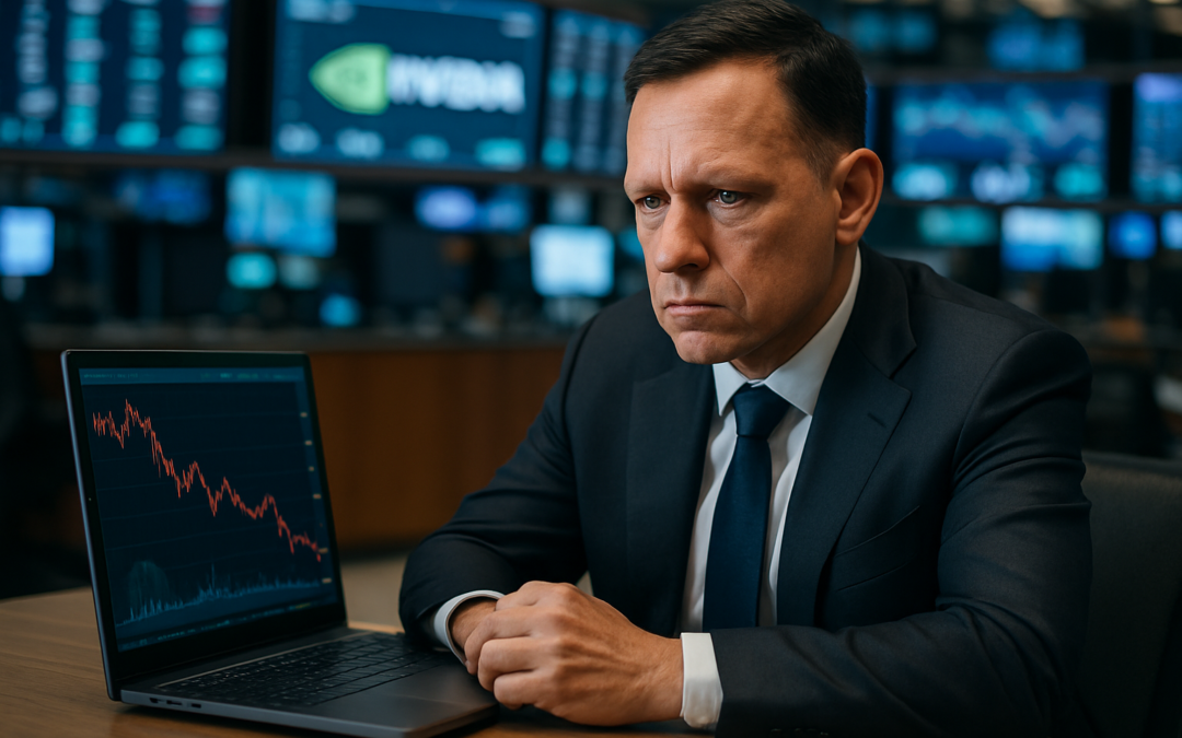 Peter Thiel opère un virage majeur en liquidant toutes ses actions Nvidia, redoutant une bulle spéculative liée à l’IA