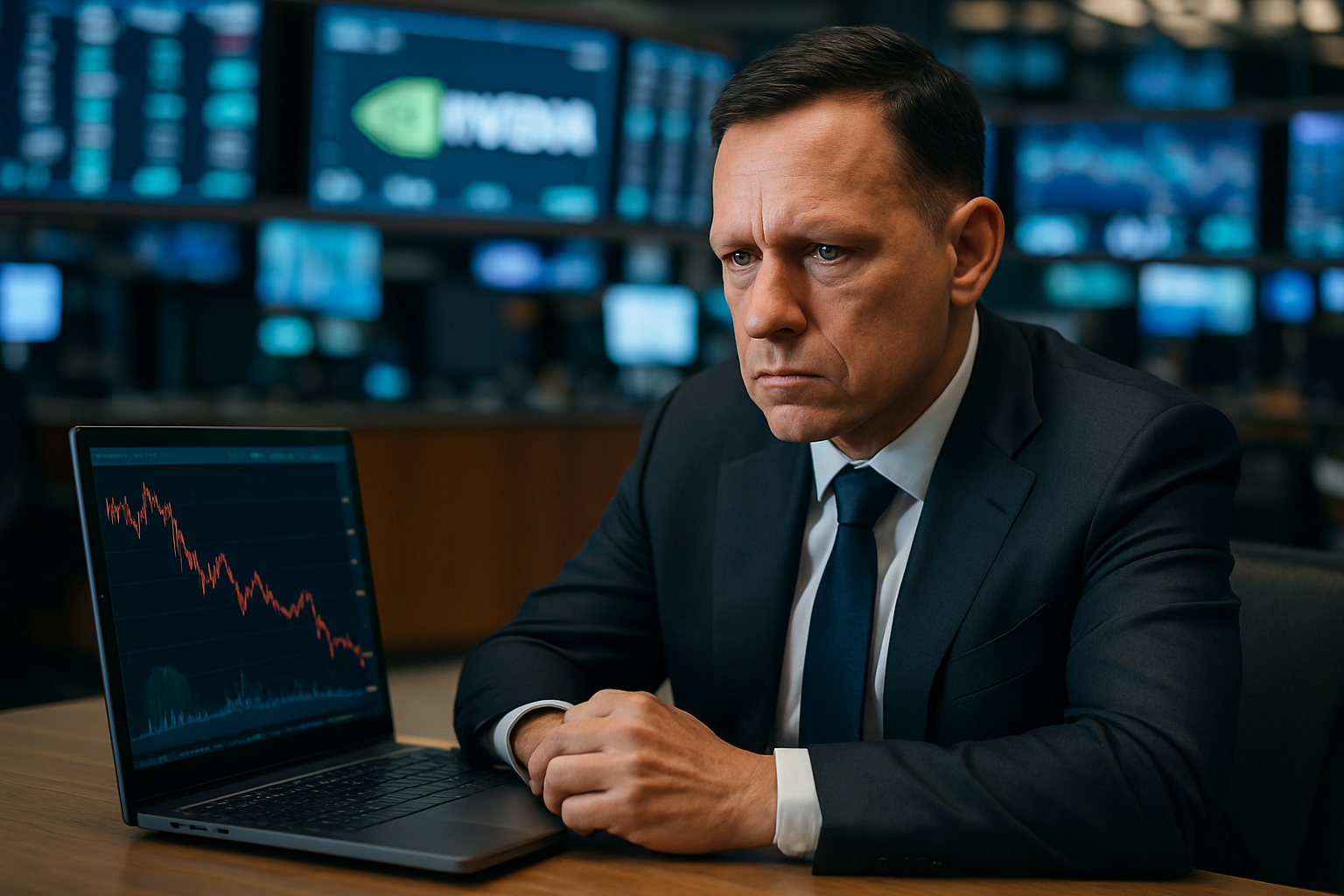découvrez pourquoi peter thiel vend toutes ses actions nvidia, craignant une bulle spéculative autour de l’ia, et son impact sur le marché technologique.