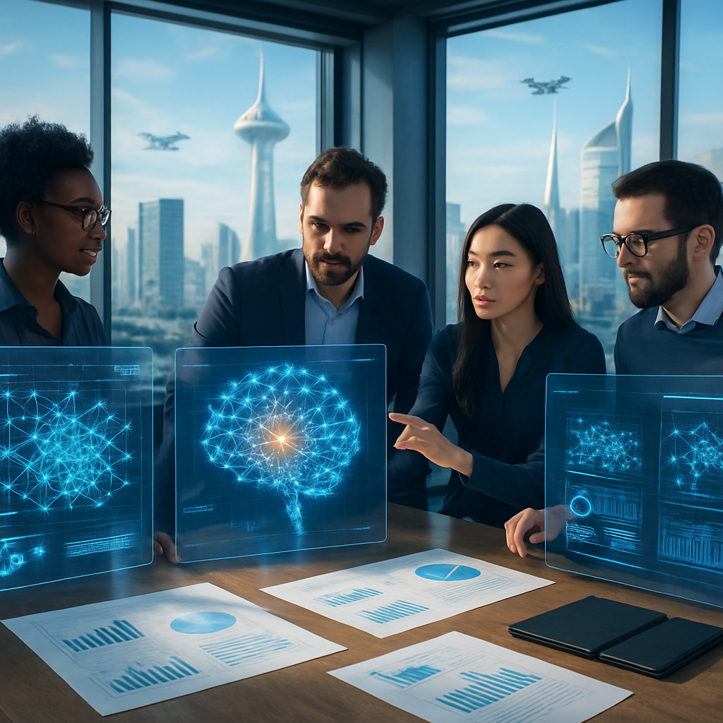 découvrez la stratégie nationale en intelligence artificielle visant à consolider les acquis existants et à élargir les perspectives pour une politique publique innovante et performante.