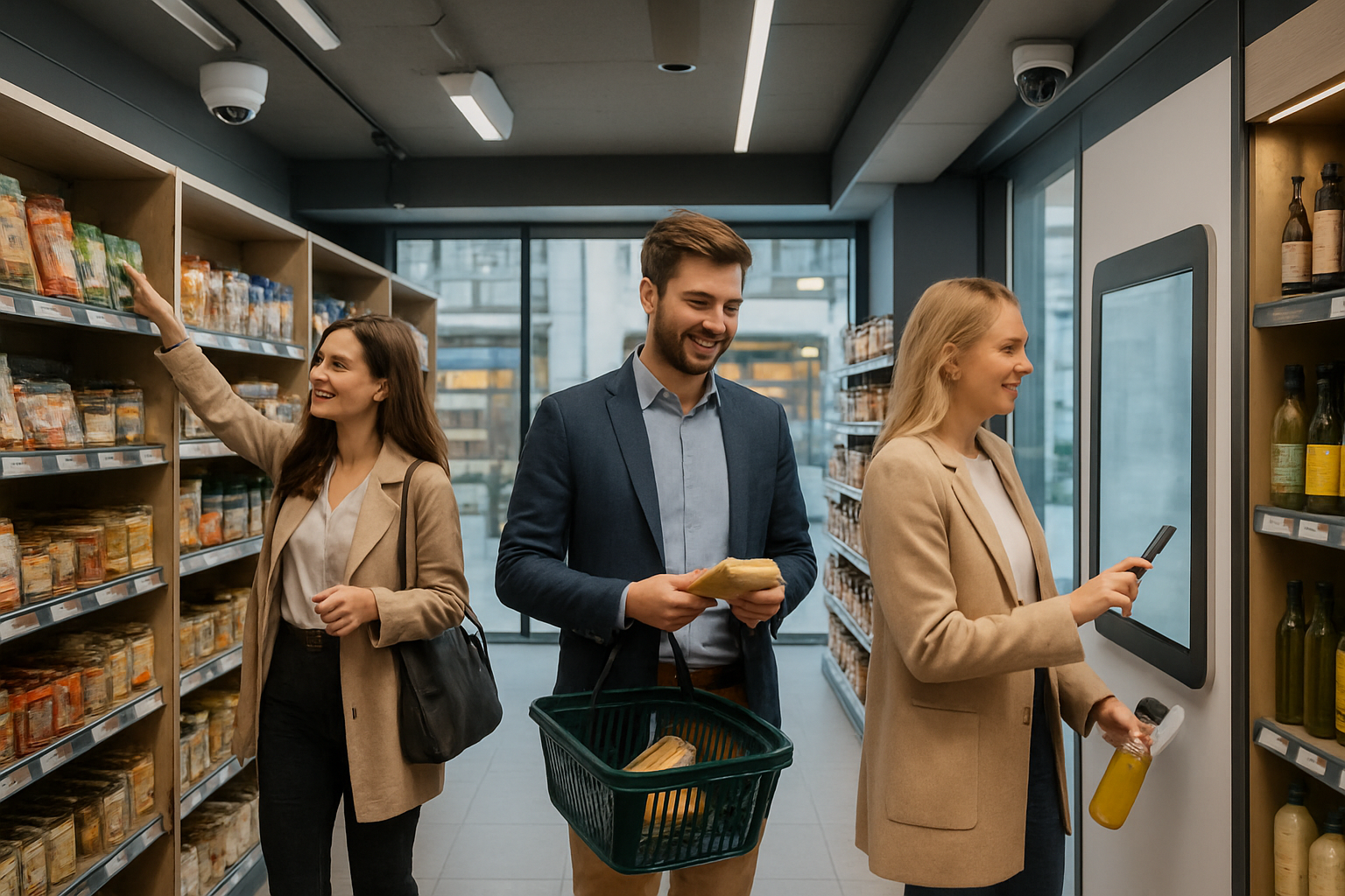 découvrez la première épicerie autonome en europe, sans vendeur ni carte bancaire, fonctionnant grâce à l'intelligence artificielle. une expérience innovante et révolutionnaire à ne pas manquer !