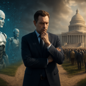 découvrez comment la frontière entre homme et machine redéfinit la politique moderne, marquant un tournant décisif dans notre société.