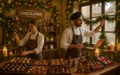 La Petite Chocolaterie de Gallician se prépare pour les fêtes avec de délicieuses créations