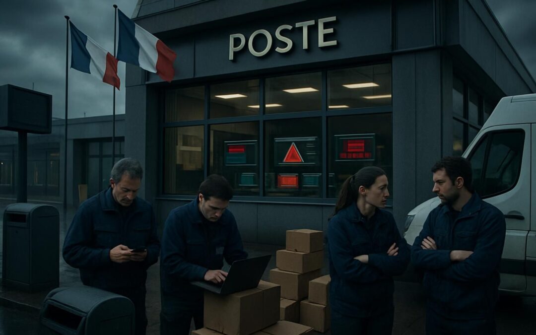 La Poste ciblée par une cyberattaque : sites hors service et livraison du courrier perturbée