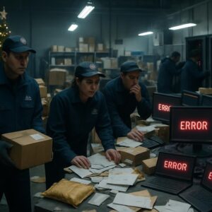 la poste victime d'une cyberattaque majeure à seulement deux jours de noël, illustrant un sabotage d'une gravité extrême en cette période cruciale.