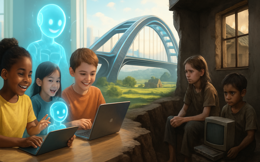 L’IA : un pont vers l’égalité numérique en éducation ou un risque d’aggraver la fracture digitale